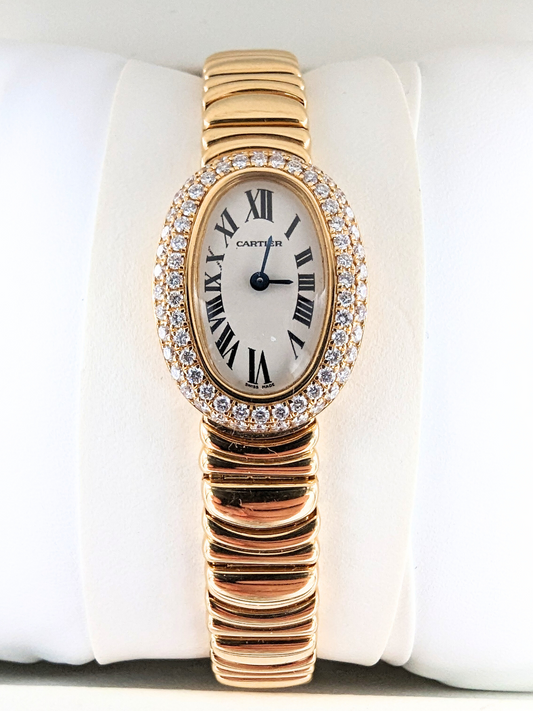 Cartier 18kt. Yellow Gold BAIGNOIRE, Wristwatch