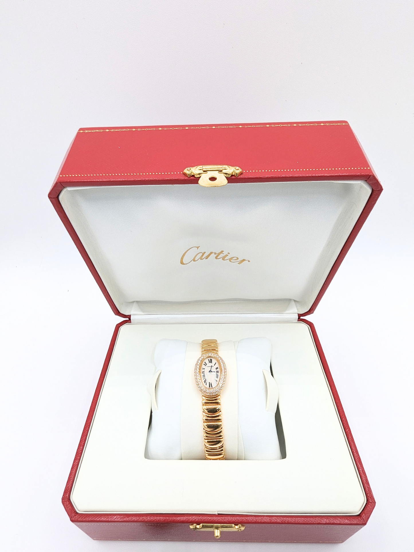 Cartier 18kt. Yellow Gold BAIGNOIRE, Wristwatch
